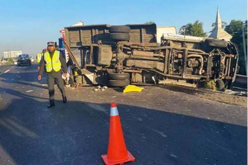 Video: Accidente en la México-Toluca deja 7 lesionados